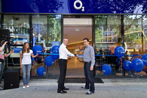 o2 Live Concept Store in Berlin, Foto: Kay Strasser